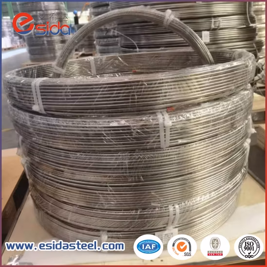 ASTM/AISI/JIS/DIN/GB miroir/acier allié poli Chine tuyau duplex 2205 bobine d'acier/traitement de surface du tube